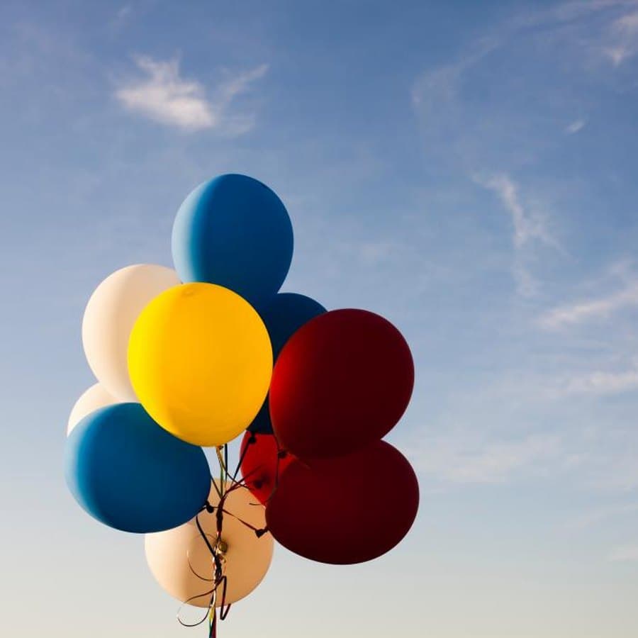 Colorful Balloon Bouquet