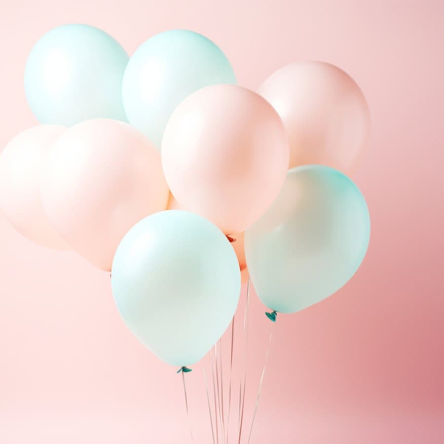 Rainbow Pastel Balloon