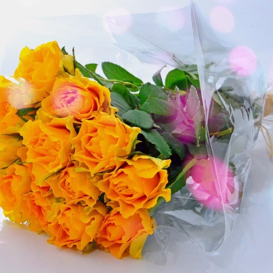 Yellow Rose Graduation Bouquet